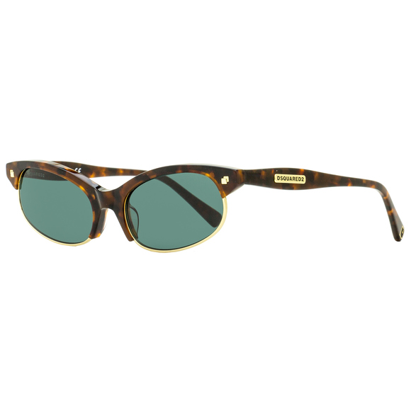 Dsquared2 Freddy Sunglasses DQ0368 52N Havana/Gold 51mm - Picture 1 of 2